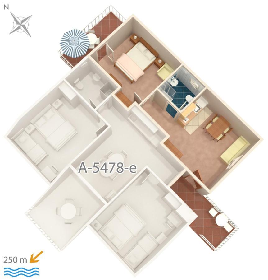 Apartments With A Parking Space Crikvenica - 5478 Extérieur photo
