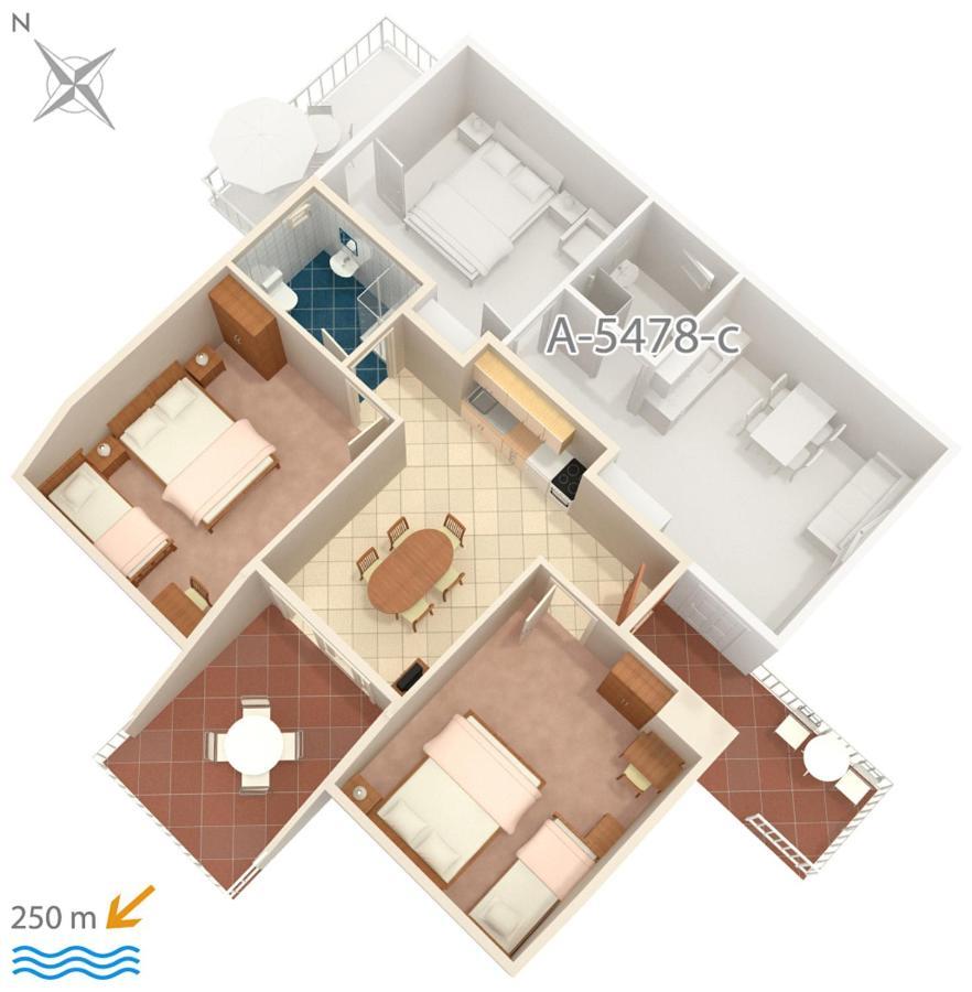 Apartments With A Parking Space Crikvenica - 5478 Extérieur photo